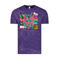 Cloud Purple read more books Vintage Tee - MaliasSmallBusiness