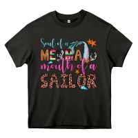 Asphalt soul of a mermaid mouth of a sailor Heavy Core Tee - JahusDesignShop