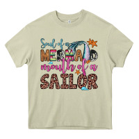 Mossy soul of a mermaid mouth of a sailor Heavy Core Tee - JahusDesignShop