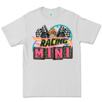 Dove Grey racing mini with racing oto equipment Premium Tee - AdoDesignShop