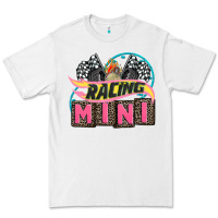 White racing mini with racing oto equipment Premium Tee - AdoDesignShop