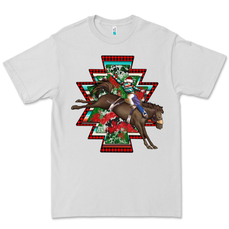 Aztec Rodeo Christmas Premium Tee by AdoDesignShop | Teevron