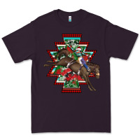 Plum aztec rodeo christmas Premium Tee - AdoDesignShop