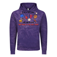 Cloud Purple i'm a hot mess,always stressed,and proudly a baseb Vintage Hoodie - MaliasSmallBusiness