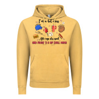 Vintage Mustard i'm a hot mess,always stressed,and proudly a baseb Vintage Hoodie - MaliasSmallBusiness
