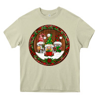 Mossy christmas gnomies christmas ornament Heavy Core Tee - BundleAndBundleShop