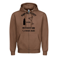 Chestnut Happy Fırst Cheers Mother's Day Owen 2020 Zipper Hoodie - Bettercallsaul