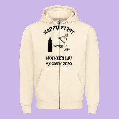 Happy Fırst Cheers Mother's Day Owen 2020 Zipper Hoodie Designed By Bettercallsaul
