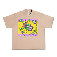 Burro mardi gras lips Urban Heavy Tee - MaliasSmallBusiness