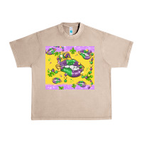 French Oak mardi gras lips Urban Heavy Tee - MaliasSmallBusiness