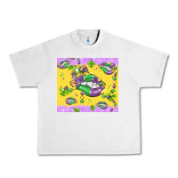 Lunar Rock mardi gras lips Urban Heavy Tee - MaliasSmallBusiness