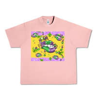 Salmon mardi gras lips Urban Heavy Tee - MaliasSmallBusiness