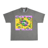 Tornado mardi gras lips Urban Heavy Tee - MaliasSmallBusiness