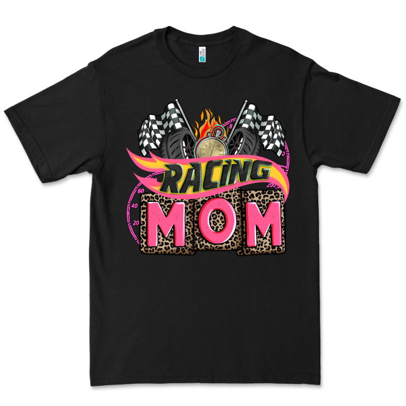 Racing Mom With Racing Oto Equipment Premium Tee by AdoDesignShop | Teevron