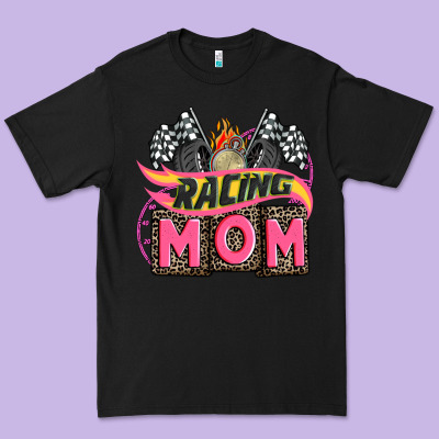 Racing Mom With Racing Oto Equipment Premium Tee Designed By Adodesignshop