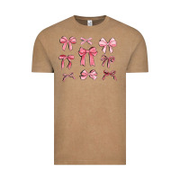 Vintage Coffee pink ribbons Vintage Tee - MaliasSmallBusiness
