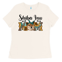 Bone western shiba inu mom Ladies Tee - RanaPortraitStore