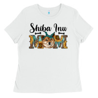 White western shiba inu mom Ladies Tee - RanaPortraitStore