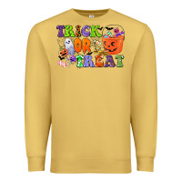 Antique Gold trick or treat Premium Sweatshirt - CowGirlArtShop