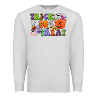 Dove Grey trick or treat Premium Sweatshirt - CowGirlArtShop