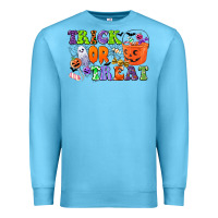 Ocean Blue trick or treat Premium Sweatshirt - CowGirlArtShop