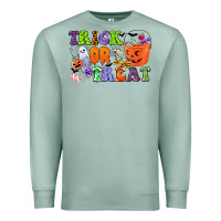Seafoam trick or treat Premium Sweatshirt - CowGirlArtShop