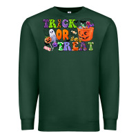 Sports Green trick or treat Premium Sweatshirt - CowGirlArtShop
