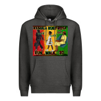 Charcoal Heather rosa sat so ruby could walk so kamala could run tu Premium Hoodie - CowGirlArtShop