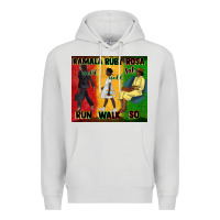 Dove Grey rosa sat so ruby could walk so kamala could run tu Premium Hoodie - CowGirlArtShop