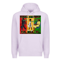 Lilac rosa sat so ruby could walk so kamala could run tu Premium Hoodie - CowGirlArtShop