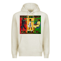Oatmeal Heather rosa sat so ruby could walk so kamala could run tu Premium Hoodie - CowGirlArtShop
