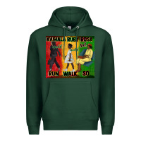 Sports Green rosa sat so ruby could walk so kamala could run tu Premium Hoodie - CowGirlArtShop
