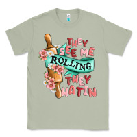Matcha they see me rolling they hatin Classic Tee - MaliasSmallBusiness