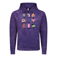 Cloud Purple gos says ı am easter Vintage Hoodie - MaliasSmallBusiness