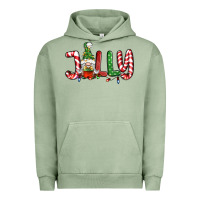 Pigment Oil Green jolly gnome Urban Hoodie - BundleAndBundleShop