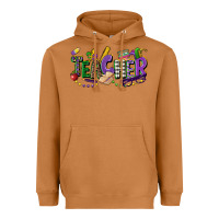 Meerkat teacher mardi gras Heavyweight Hoodie - CowGirlArtShop