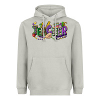 Moon Dust teacher mardi gras Heavyweight Hoodie - CowGirlArtShop