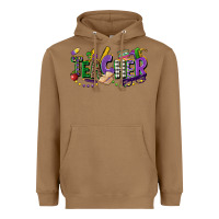 Toasted Coconut teacher mardi gras Heavyweight Hoodie - CowGirlArtShop