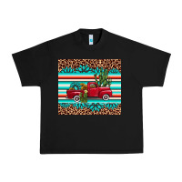Black truck gemstone leopard Urban Heavy Tee - AdoDesignShop