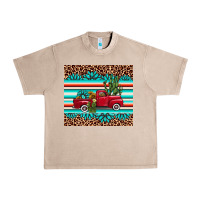 French Oak truck gemstone leopard Urban Heavy Tee - AdoDesignShop