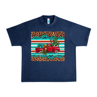Navy truck gemstone leopard Urban Heavy Tee - AdoDesignShop