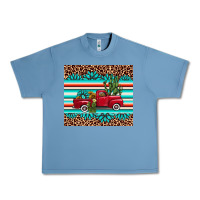 Pebble Blue truck gemstone leopard Urban Heavy Tee - AdoDesignShop