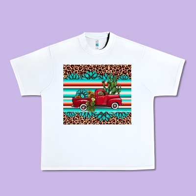 Truck Gemstone Leopard Urban Heavy Tee Designed By Adodesignshop