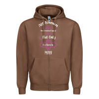 Chestnut all women are created equal but only the smartest are born in may Zipper Hoodie - Bettercallsaul