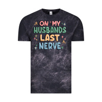 Cloud Black on my husbands last last nerve Vintage Tee - MaliasSmallBusiness