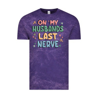 Cloud Purple on my husbands last last nerve Vintage Tee - MaliasSmallBusiness