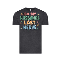 Vintage Black on my husbands last last nerve Vintage Tee - MaliasSmallBusiness