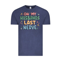Vintage Denim on my husbands last last nerve Vintage Tee - MaliasSmallBusiness