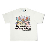 Pistachio his mercies are new every morning Urban Heavy Tee - MaliasSmallBusiness