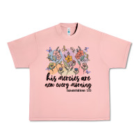 Salmon his mercies are new every morning Urban Heavy Tee - MaliasSmallBusiness